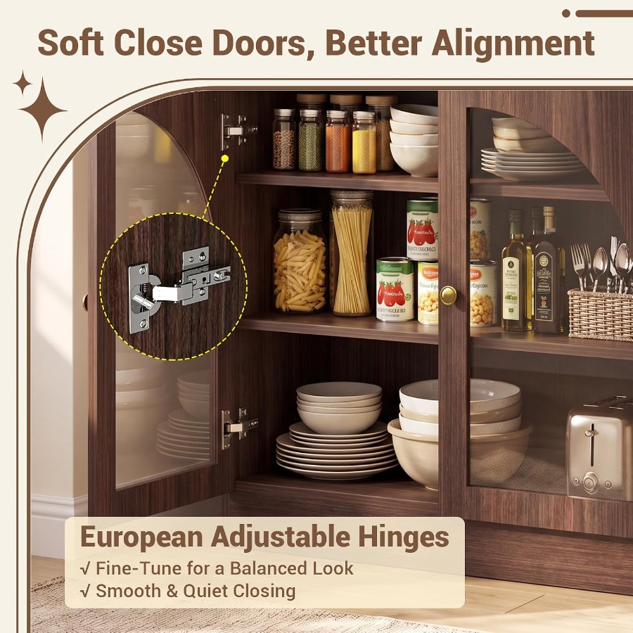 31.5 Sideboard Buffet Cabinet  - Storage & Organization ulasan dan harga