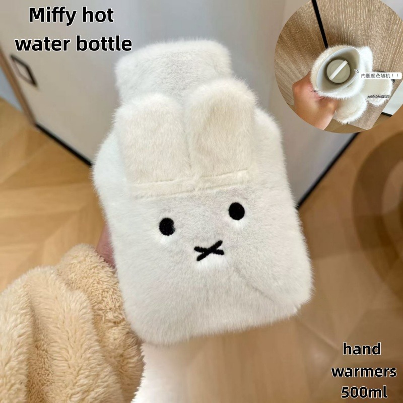 Cute Fluffy Miffy Hot Water Bo - Bedding ulasan dan harga