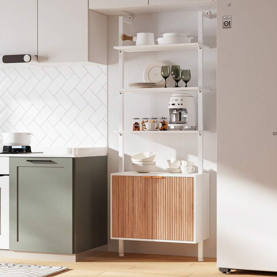 Chic Modern Ladder Bookcase Wi - Storage & Organization ulasan dan harga