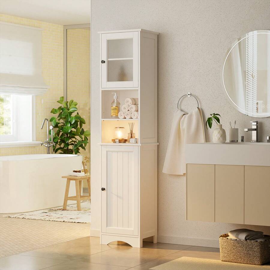 Bathroom Cabinet With Two-Way  - Storage & Organization ulasan dan harga