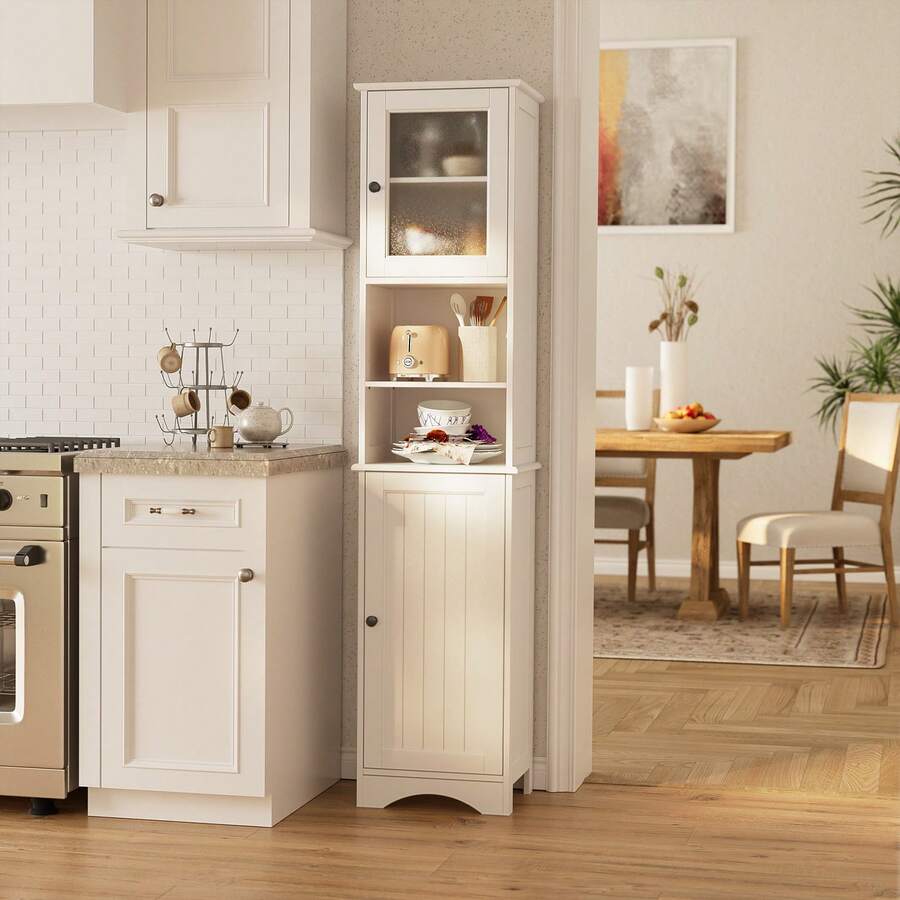Bathroom Cabinet With Two-Way  - Storage & Organization ulasan dan harga