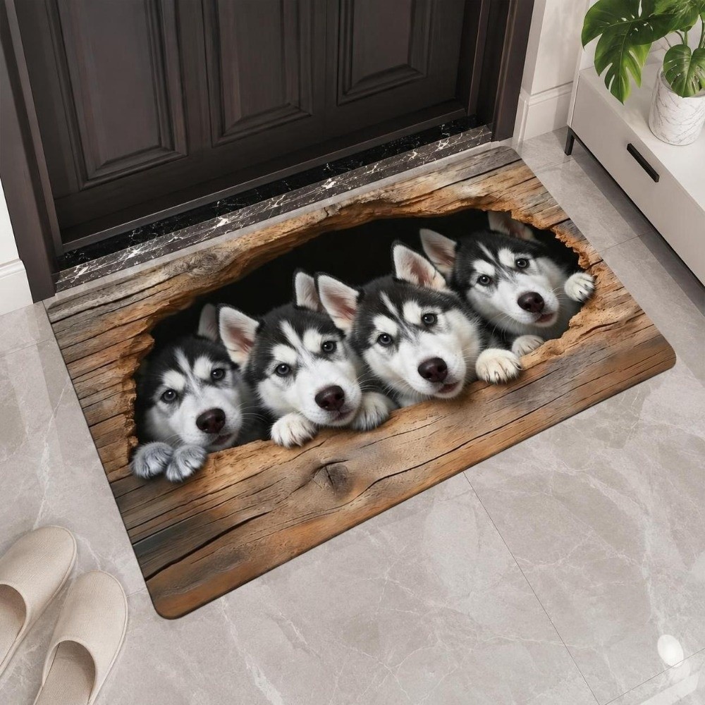 Durable Diatomite Dog Pattern  - Quick Dry Diatomite Bath Mat ulasan dan harga
